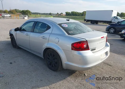 2012 Dodge Avenger Se z USA, uszkodzony, nr VIN 1C3CDZAB7CN310499